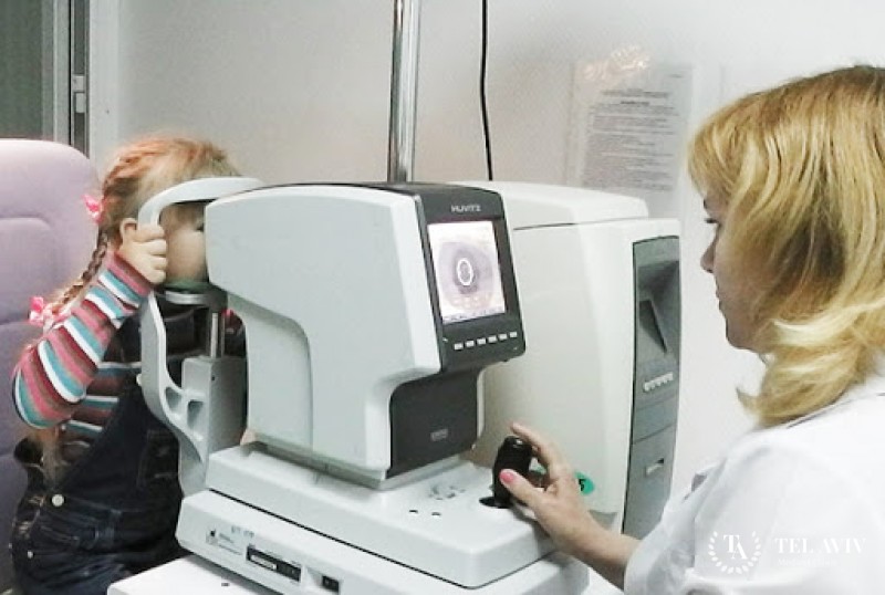 Острота зрения и рефракция(авторефрактомия)