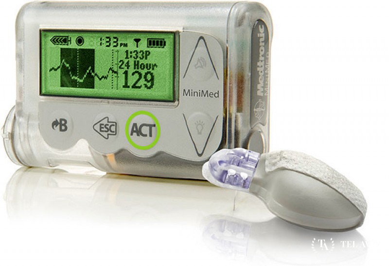 Инсулиновая помпа с мониторингом